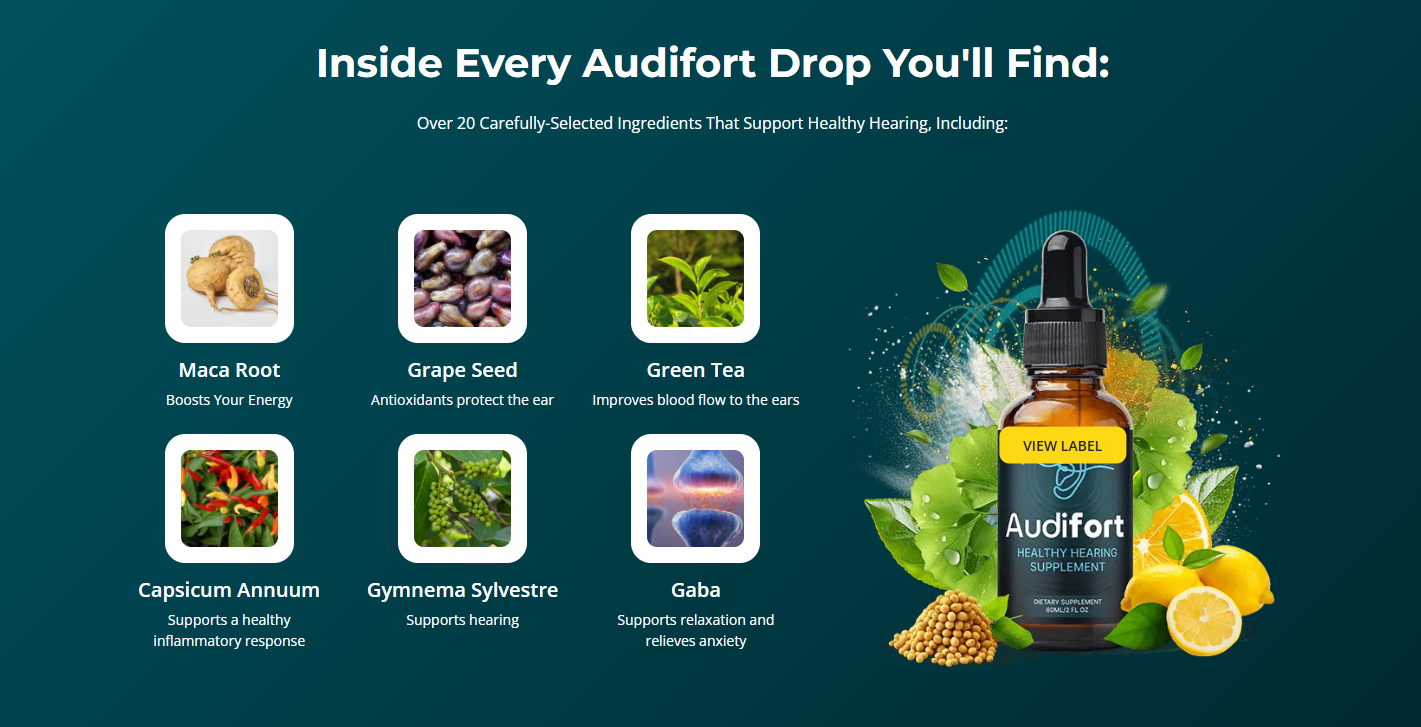 Audifort hearing supplement