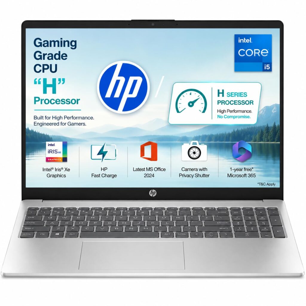 HP 15 Laptop | Intel Core i5-13420H,13th Gen